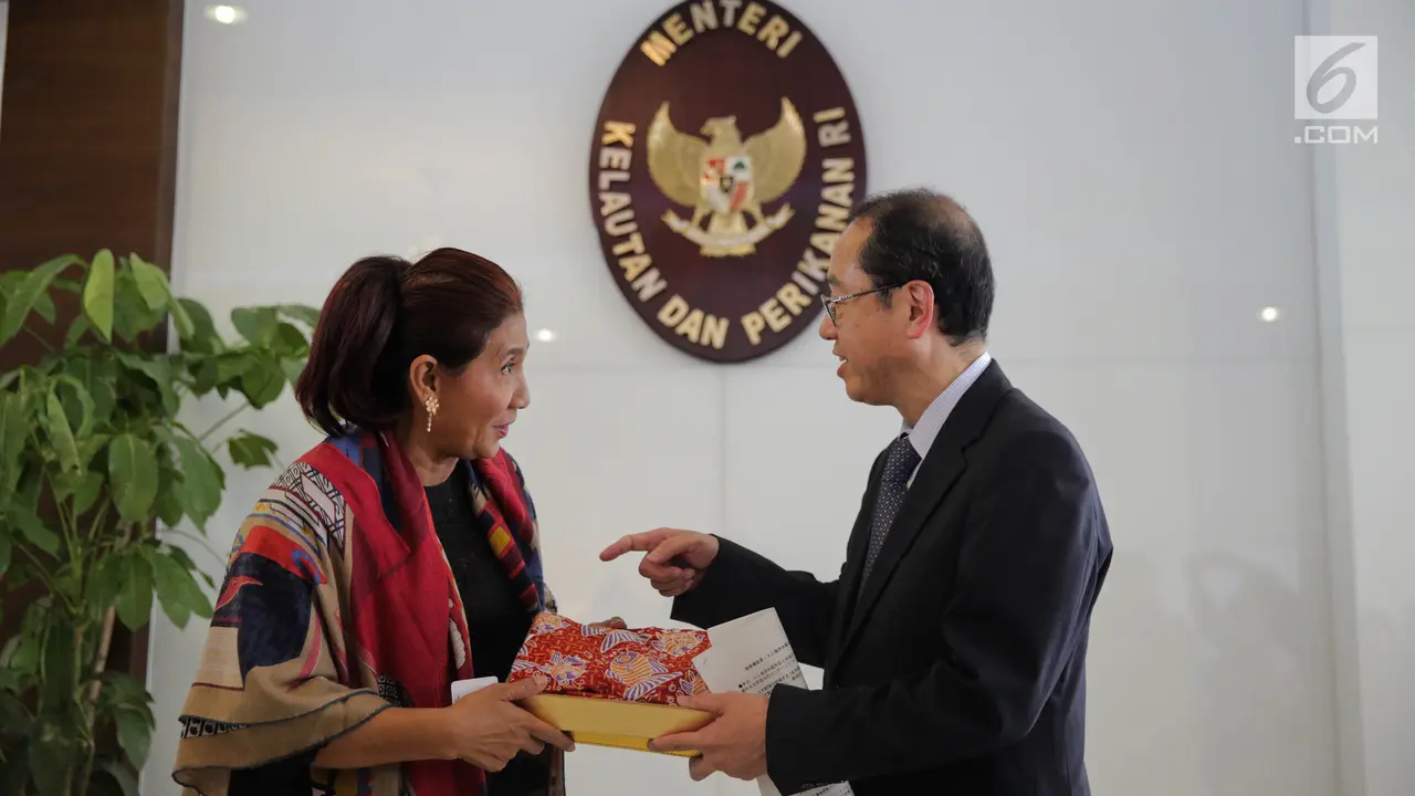 Menteri Susi Bertemu Penasihat Khusus PM Jepang