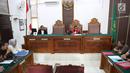 Suasana sidang praperadilan yang dilayangkan pemilik kapal pesiar mewah Equanimity, Equanimity Cayman terhadap Bareskrim Polri di PN Jakarta Selatan, Senin (9/4). Sidang beragendakan pembacaan permohonan dari pemohon. (Liputan6.com/Immanuel Antonius)
