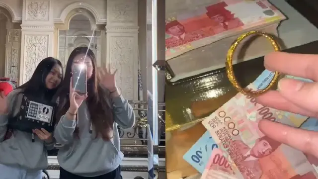 Buat Konten Ngidam Berenang Di Uang, Ini 10 Potret Sisca Kohl Dengan Gepokan Rupiah