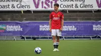 Wonderkid Manchester United Shea Lacey (Instagram Shea Lacey)
