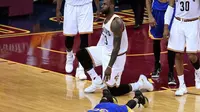 Cleveland Cavaliers vs Golden State Warriors. (Bola.com/Twitter)