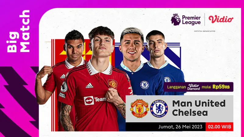 Saksikan Live Streaming Liga Inggris 2022 2023 Manchester United