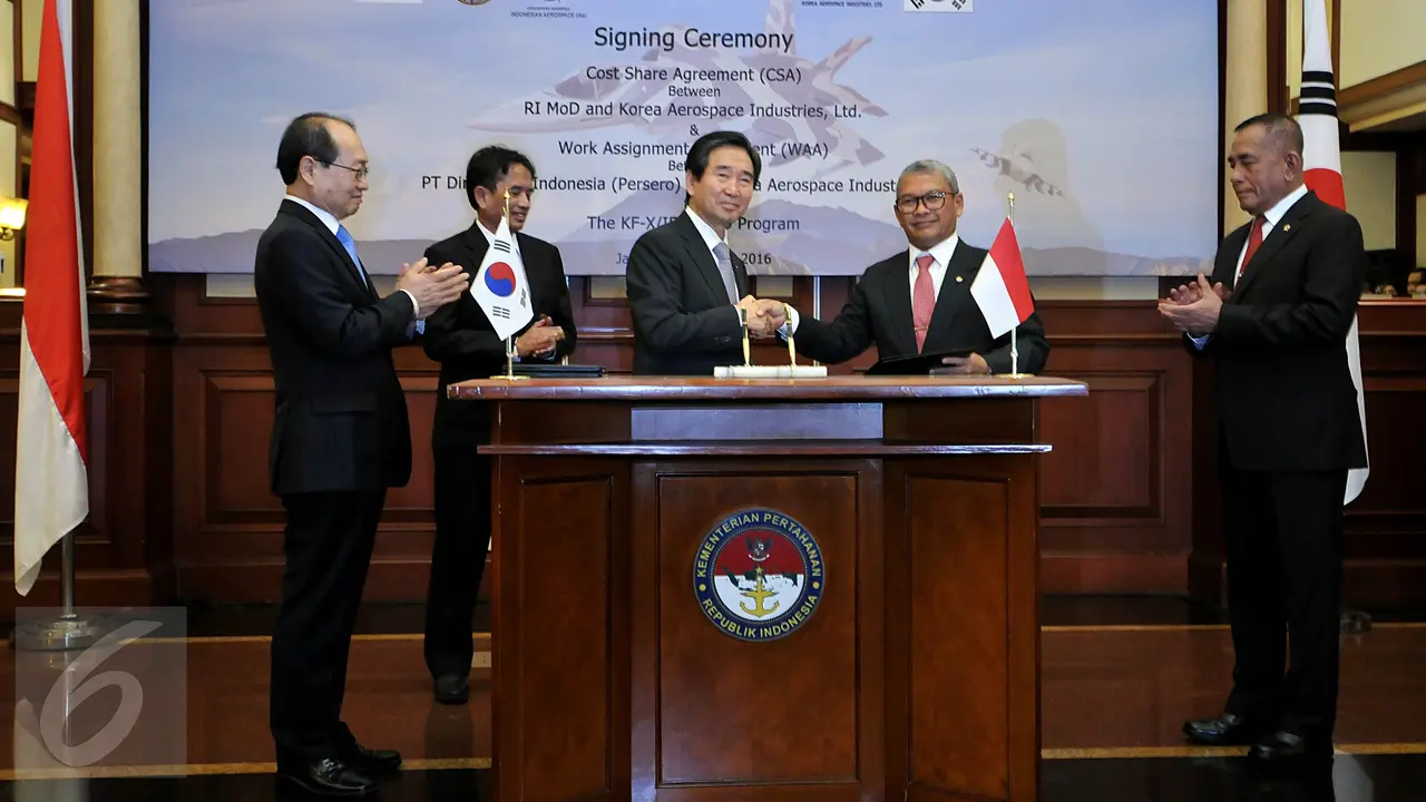 20160107-Indonesia dan Korsel Sepakat Produksi Jet Tempur-Jakarta