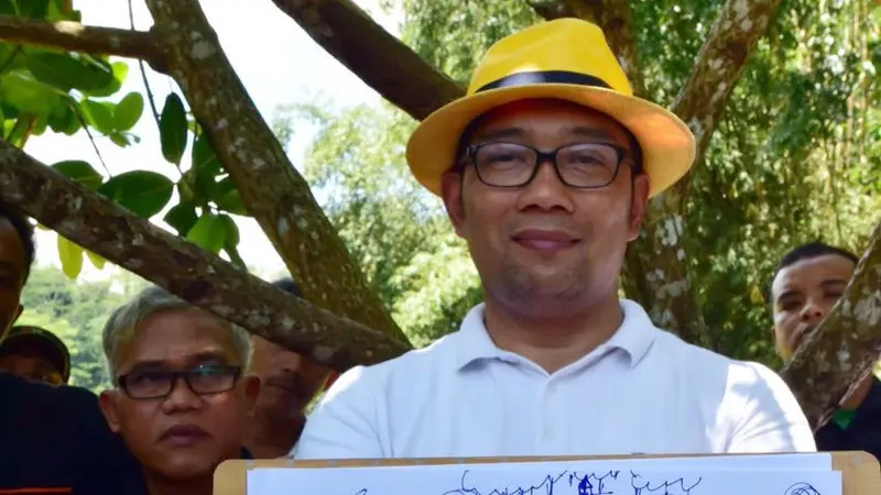 Calon Gubernur Jawa Barat Ridwan Kamil