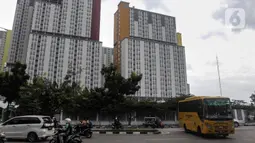 Suasana tempat karantina pasien COVID-19 Wisma Atlet, Jakarta, Kamis (3/3/2022). Hingga 2 Maret 2022, pemerintah mencatat 5.630.096 kasus positif COVID-19 di Indonesia, 4.944.237 orang di antaranya telah dinyatakan sembuh sementara 149.0362 orang lainnya meninggal dunia. (Liputan6.com/Johan Tallo)