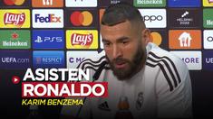 Berita video striker Real Madrid, Karim Benzema, mengungkapkan dirinya sempat menjadi asisten dari Cristiano Ronaldo.