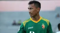 Zulkifli Syukur, bek Sriwijaya FC di Liga 2 2019. (Bola.com/Aditya Wany)