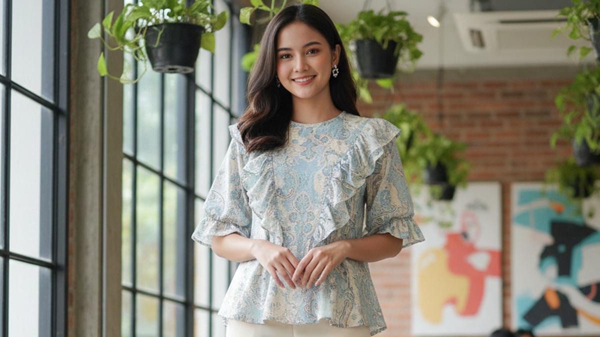 8 Model Atasan Batik Remaja yang Stylish, Kekinian dan Cocok untuk Segala Acara