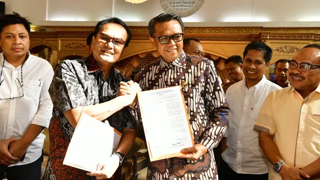 Andi Ilhamsyah Mattalatta dan Nurdin Abdullah