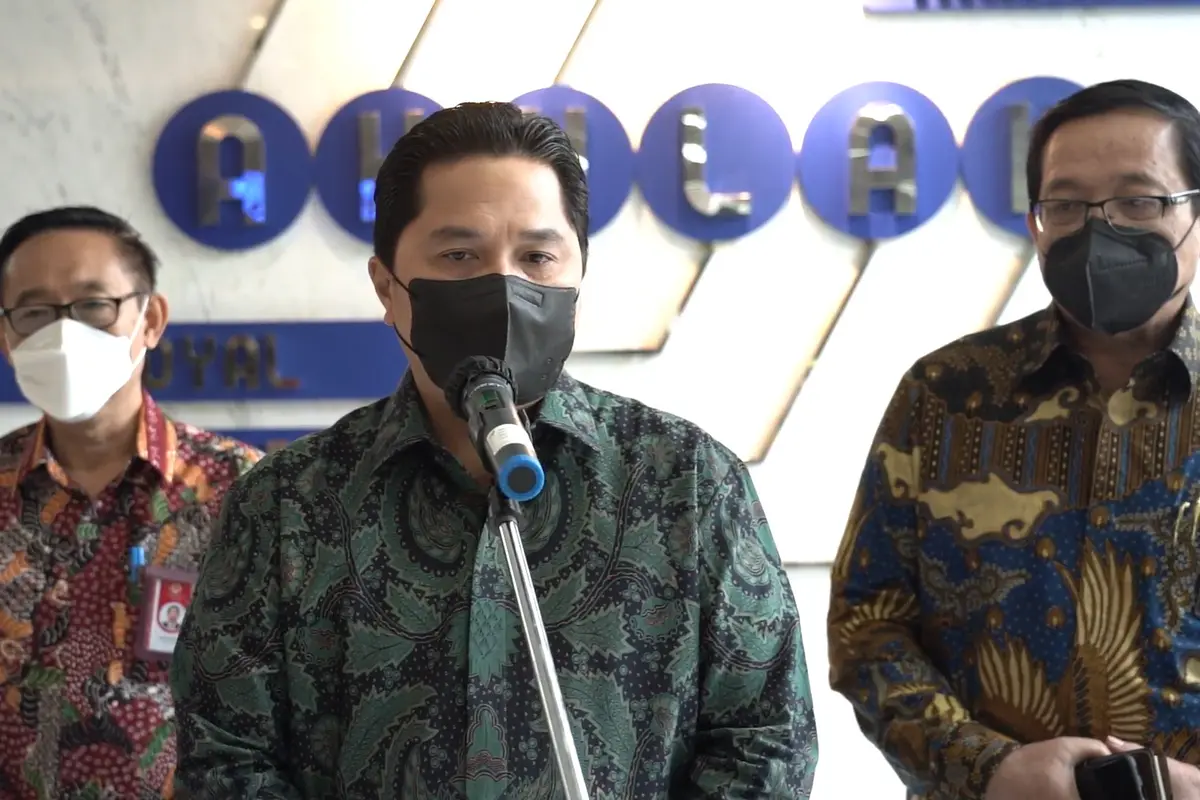 Menteri BUMN Erick Thohir
