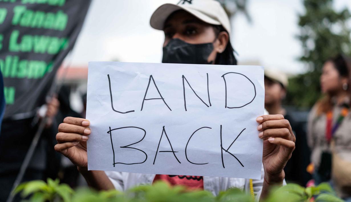 Sebelumnya diketahui, pemerintah berencana melepas kawasan hutan di Kampung Wanam, Distrik Ilwayab, Kabupaten Merauke, Provinsi Papua Selatan. (Yasuyoshi CHIBA/AFP)