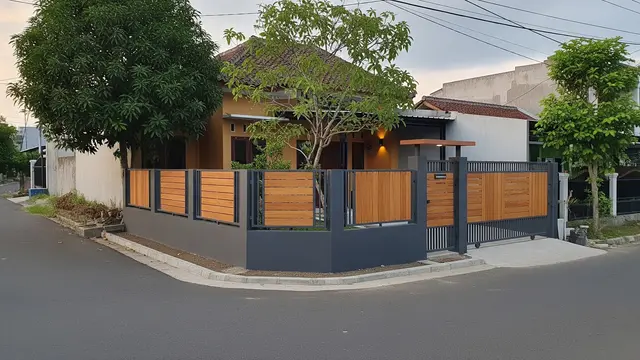Inspirasi Pagar Rumah Hook Berukuran Kecil yang Estetik dan Fungsional
