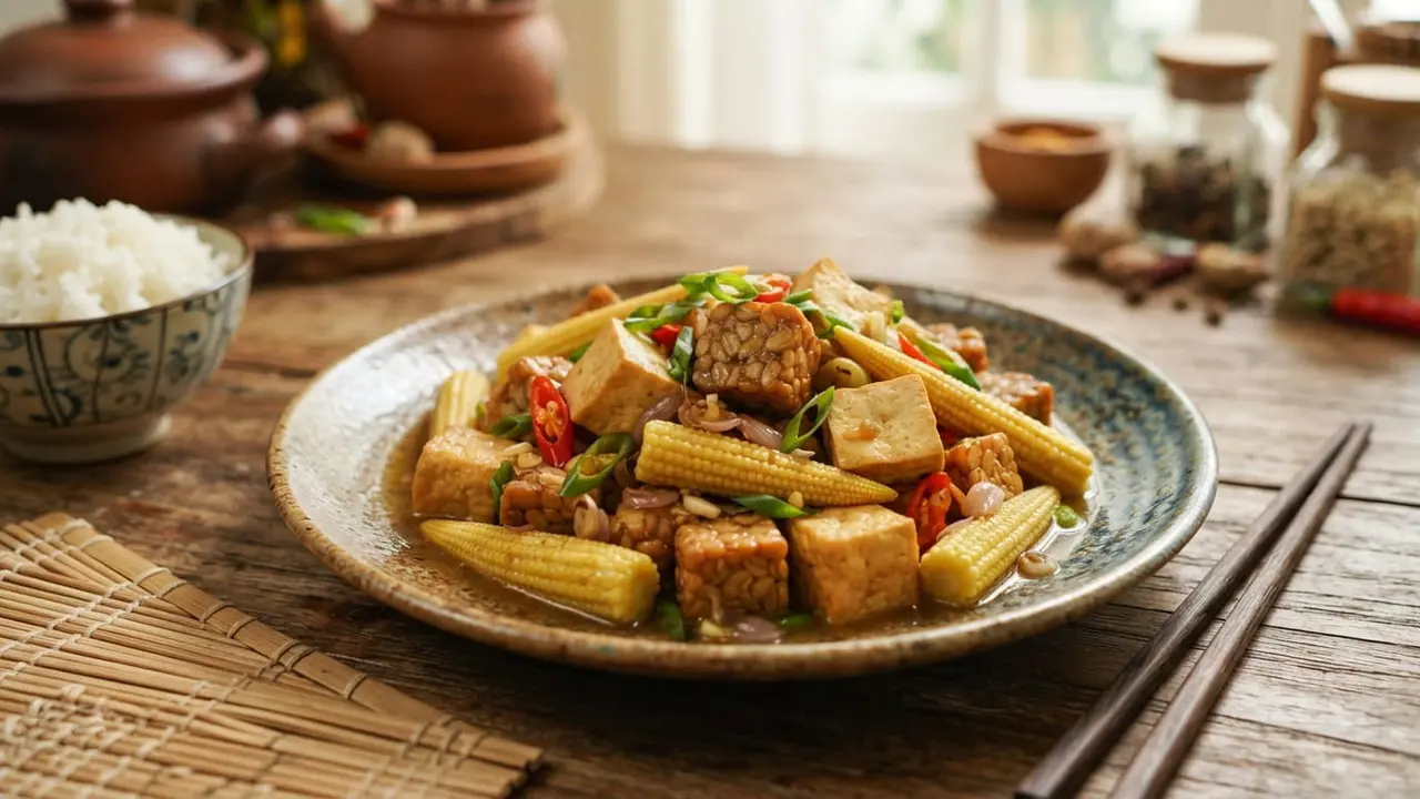 Resep Oseng Tempe Tahu Putren