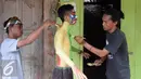 Persiapan jelang Festival Lima Gunung di lereng Gunung Merapi, Desa Klogowanan, Magelang, (21/7). Festival tersebut diselenggarakan secara mandiri oleh petani setiap tahun. (Liputan6.com/Gholib)