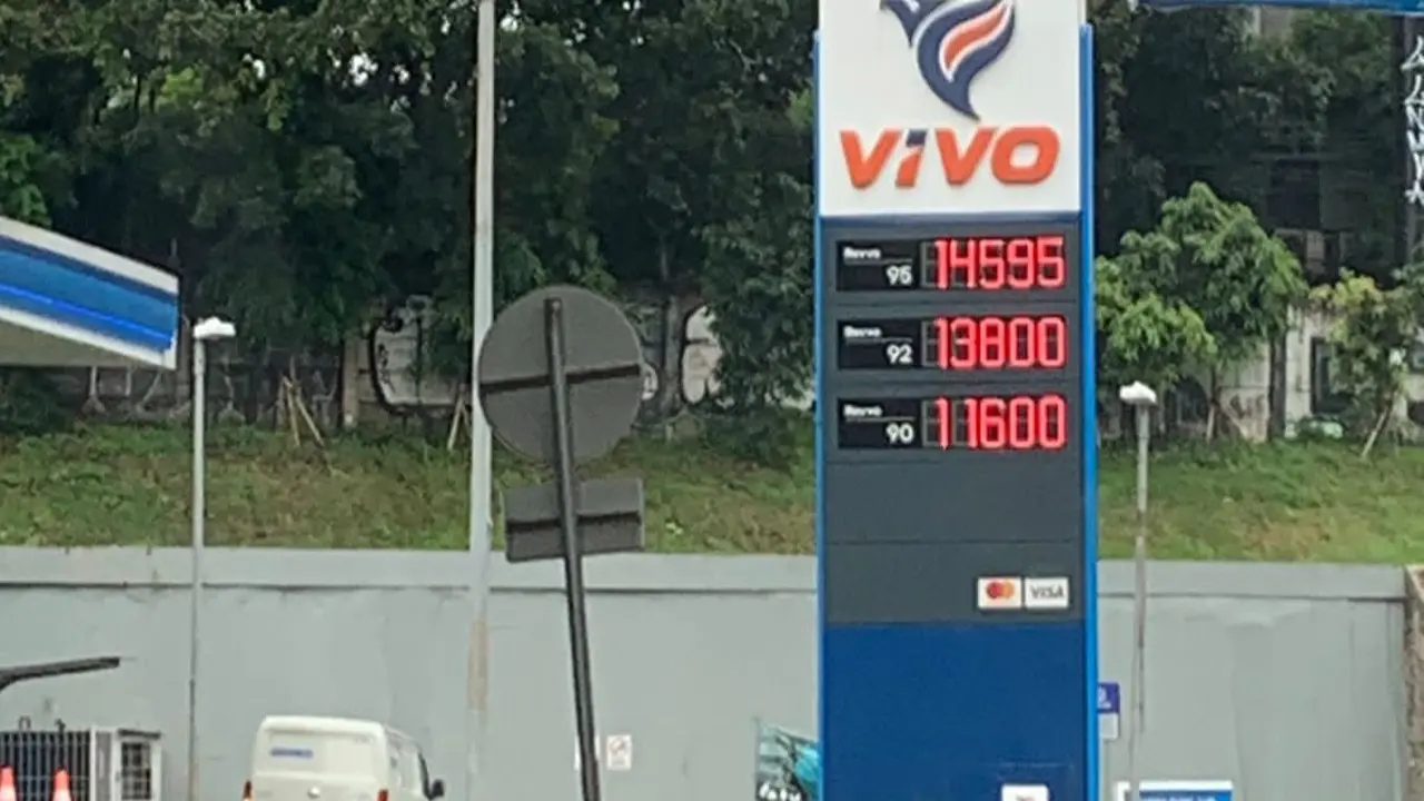 Harga BBM Vivo 1 April 2023