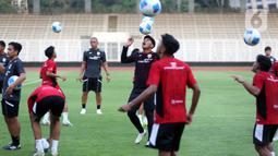Latihan perdana ini merupakan bagian dari rangkaian pemusatan latihan (TC) yang ditujukan sebagai persiapan jelang SEA Games 2025. (Liputan6.com/Helmi Fithriansyah)
