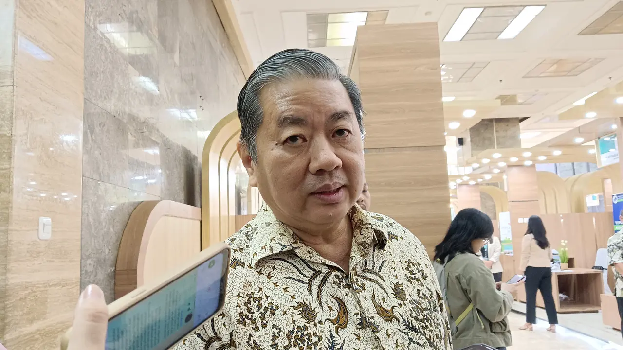 Ketua Gabungan Pengusaha Makanan dan Minuman Indonesia (GAPMMI), Adhi S Lukman. (Ayu/Merdeka.com)