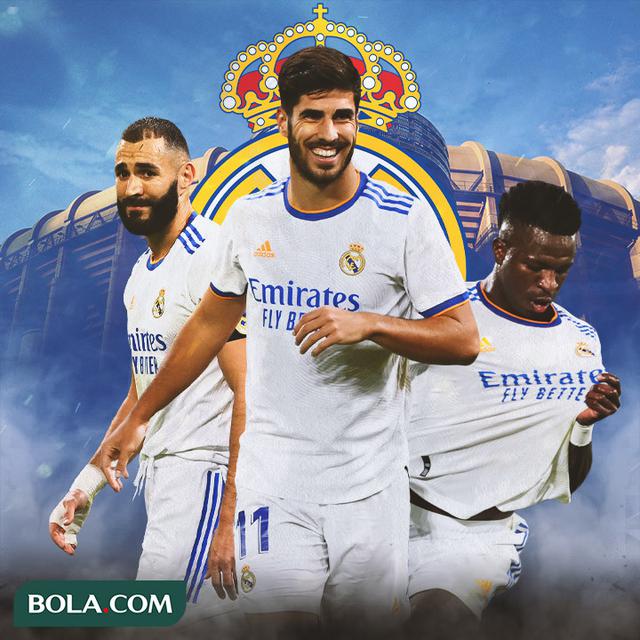Real Madrid - Karim Benzema, Marco Asensio, Vinicius Junior