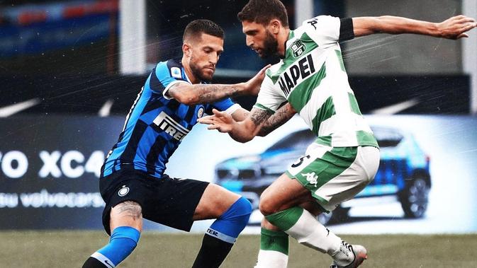 Inter Milan vs Sassuolo. (Dok. Twitter/Inter)