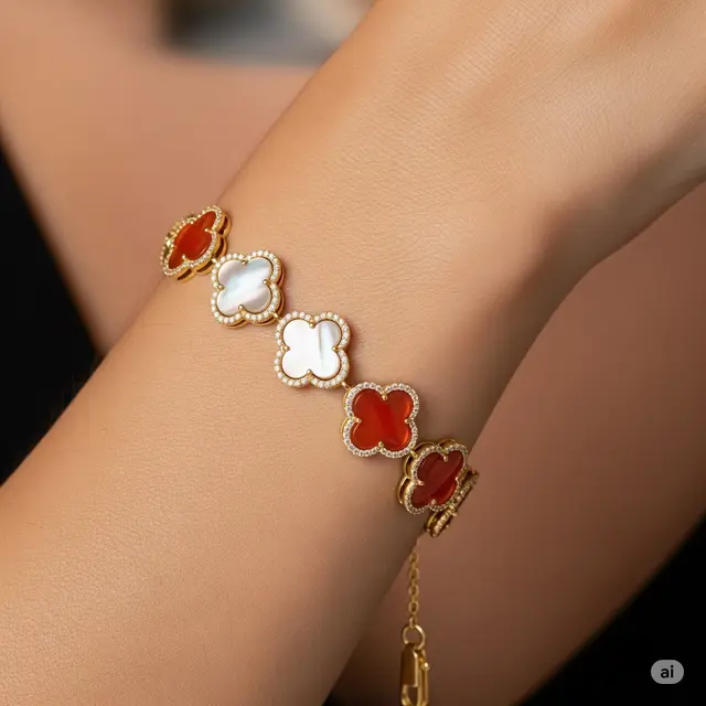 Clover Motif Bracelet
