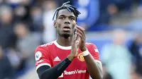 Paul Pogba - Manchester United harus merogoh kocek dalam untuk memulangkan mantan pemainnya ini dari Juventus yang kala itu bernilai 94 juta Pounds. Namun sayang sekembalinya ke Old Trafford, Pogba tak pernah benar-benar mampu mengeluarkan penampilan terbaiknya. (AFP/Paul Ellis)