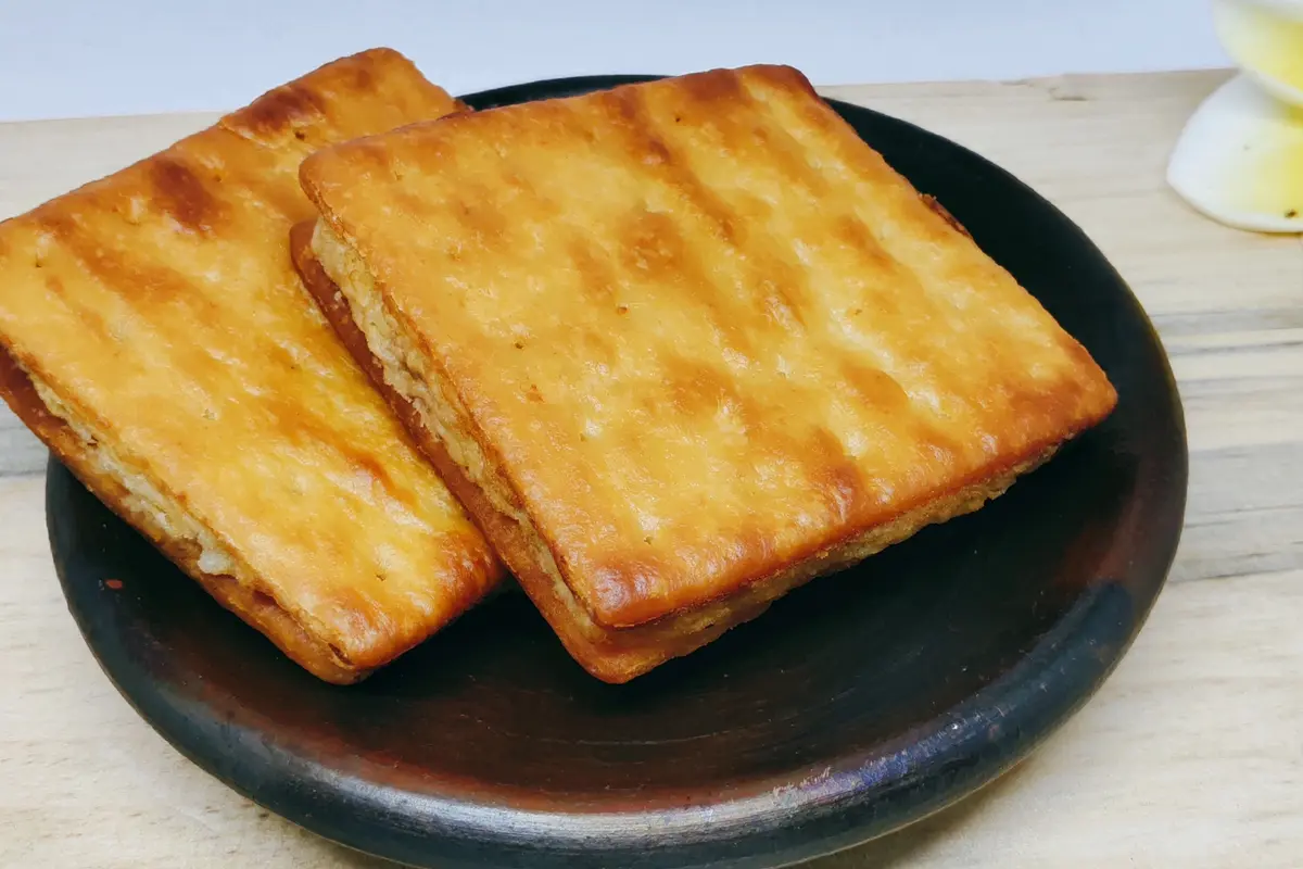 resep roti gabin goreng isi vla