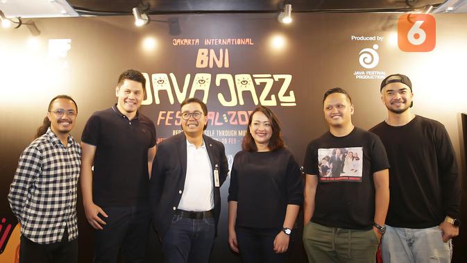 Dewi Gontha_jumpa pers Java Jazz Festival 2020. (Bambang E Ros/Fimela.com)