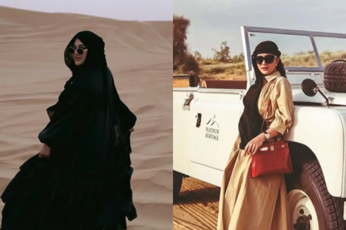 Aurel Hermansyah dengan Shandy Aulia Saat Liburan ke Dubai