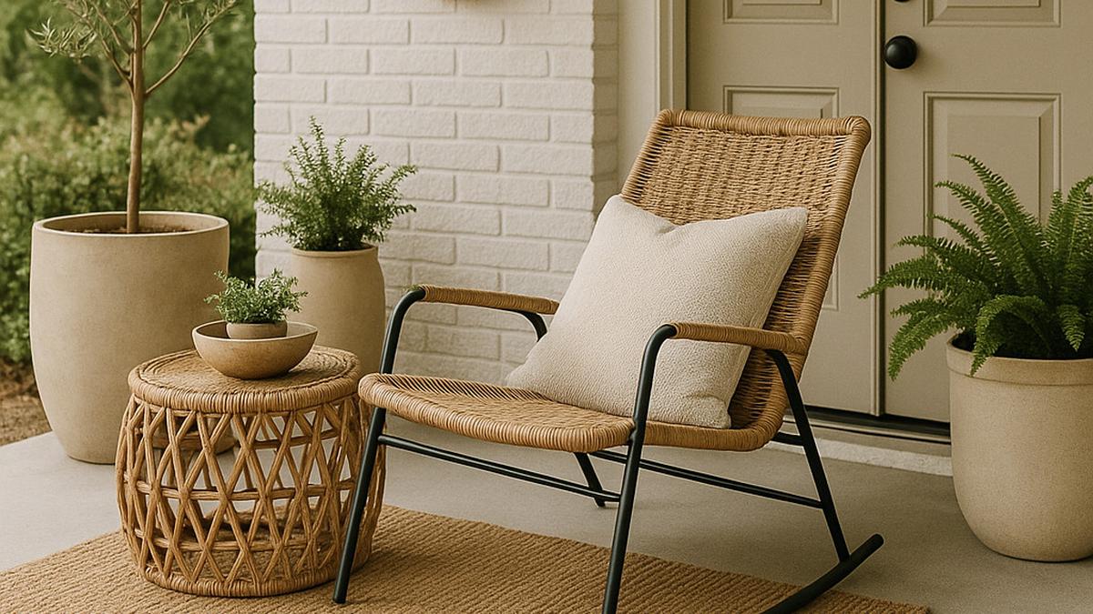 10 Ide Perabotan untuk Teras Rumah, dari Kursi Santai hingga Dekorasi Estetik