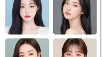 Begini cara membuat foto mirip artis Korea dengan aplikasi Snow AI (Foto: Screen capture Snow AI Profile