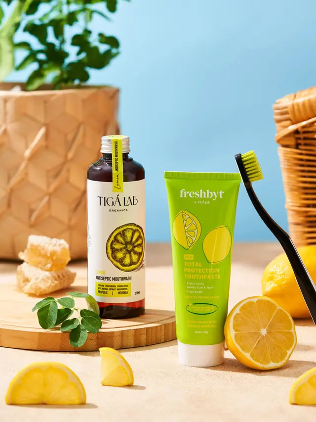 Rangkaian Produk Kesehatan Gigi dan Mulut Organik