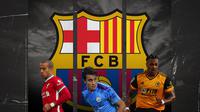 Thiago Alcantara, Adama Traore, Eric Garcia. (Bola.com/Dody Iryawan)