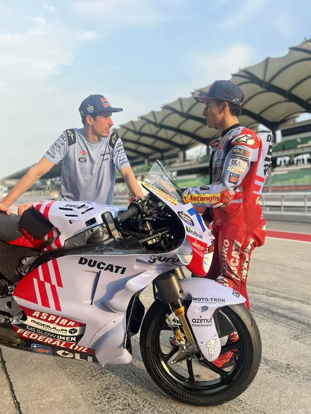 Alex Marquez dan Marc Marquez