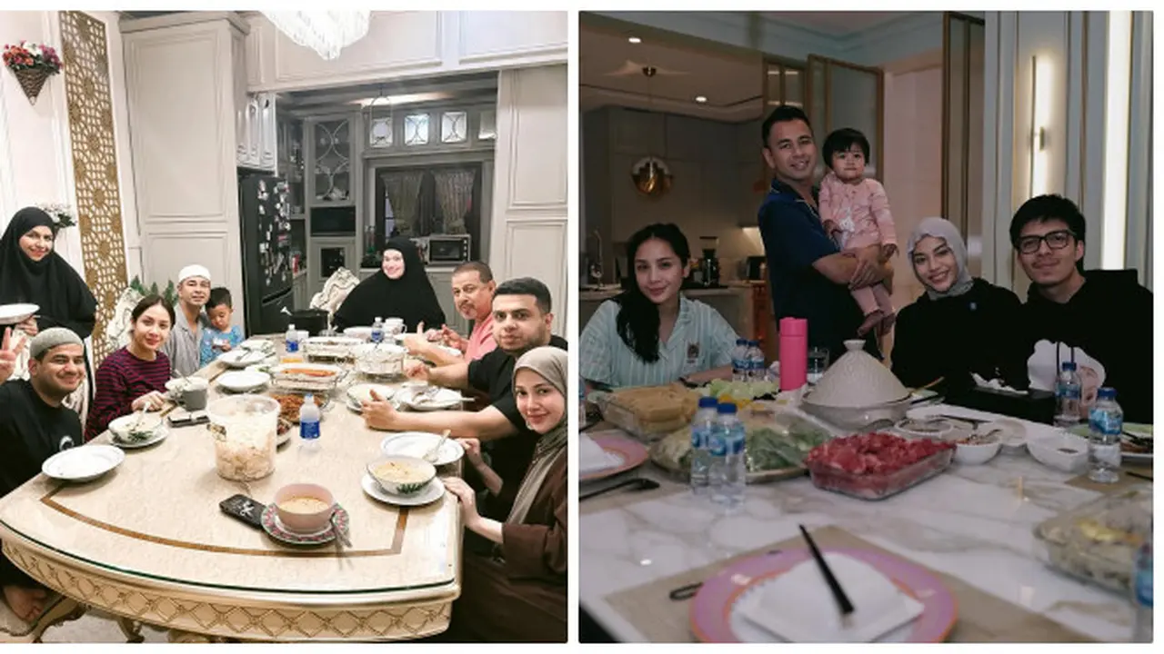 6 Potret Raffi Ahmad Sahur hingga Buka Puasa Bareng Rekan Artis,