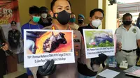 Satreskrim Polresta Bogor Kota, Jawa Barat meringkus pelaku pembunuh gadis yang jasadnya ditemukan dalam kantong plastik di Bogor. (Foto:Liputan6/Achmad Sudarno)