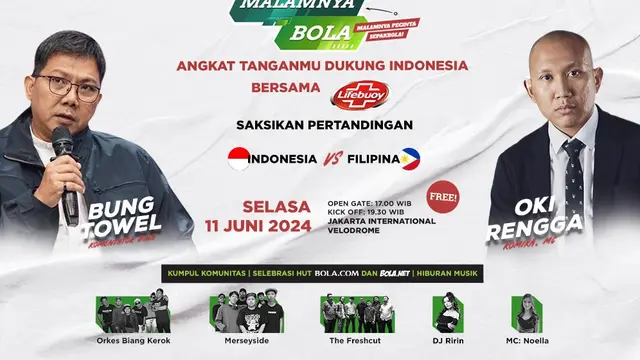 Malamnya Bola 11 Juni 2024