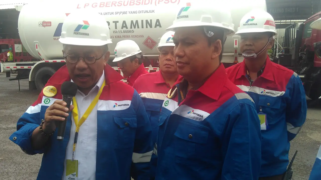 Kementerian ESDM dan BPH Migas cek stok BBM di Sulawesi Selatan (Foto: Fiki Liputan6.com)