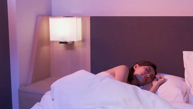 tidur selimut tebal