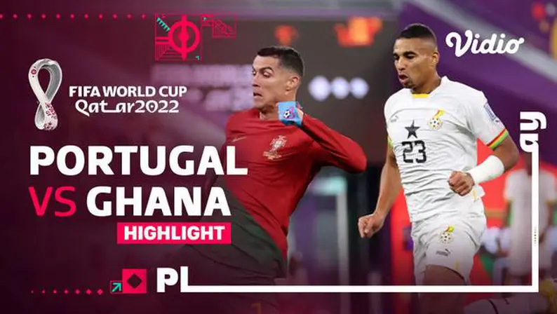 Berita video hghlights Piala Dunia 2022 pertandingan antara Portugal melawan Ghana di laga pertama Grup H Piala Dunia 2022 Qatar, Kamis (24/11/2022) malam WIB.