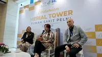 Peresmian Merial Tower RS PELNI di Slipi, Jakarta Barat.