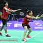 Ganda campuran Indonesia, Ricky Karanda Suwardi/Debby Susanto, takluk dari pasangan China, Wang Yilyu/Huang Dongping, pada perempat final Kejuaraan Asia 2018, di Wuhan, Jumat (27/4/2018). (PBSI)