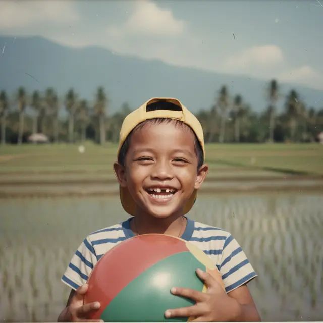 Foto Masa Kecil bareng Pacar /Ilustrasi gambar oleh Gemini AI