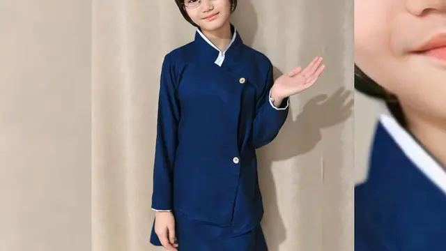 Potret Bilqis saat Cosplay Jadi Maki Zenin. (instagram/ayutingting92)