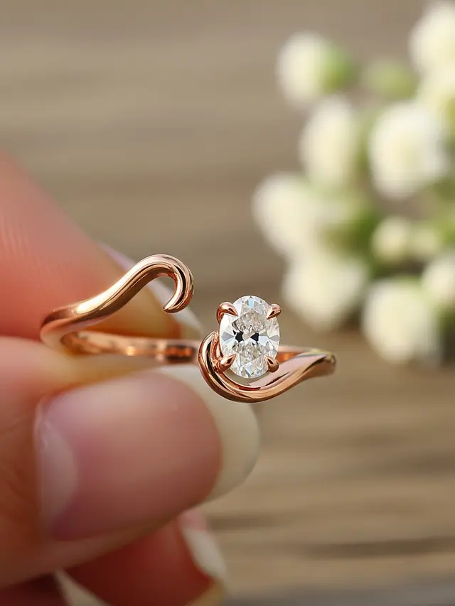 Model Cincin Emas buat Tunangan (Image By Gemini AI)