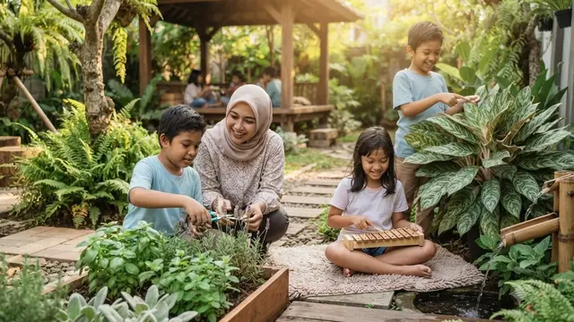 Manfaat Sensory Garden untuk Autisme