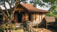 9 Desain Halaman Rumah Desa Dekat Ternak Tetap Estetik, Rumah Rapi dan Nyaman