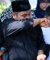 Komedian Narji sedang berduka. Minggu (8/5/2016) malam ayah Narji, H. Mansyur (88) menghembuskan nafas terakhirnya di RS. Sari Asih, Ciputat, Tangerang Selatan. (Adrian Putra/Bintang.com)