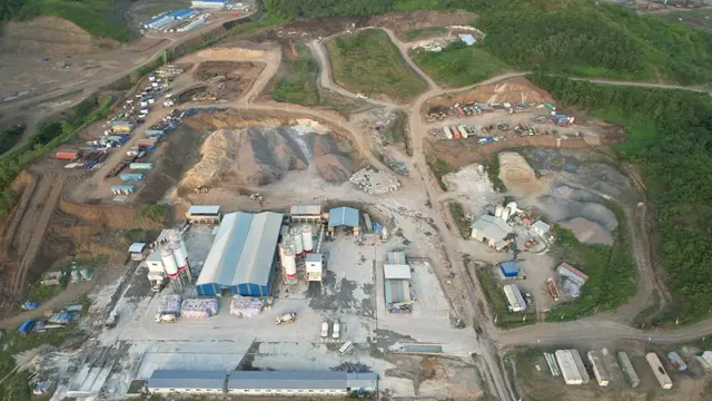 Mega Project Smelter Amman Mineral (Foto: MPX Logistics International/MPXL)