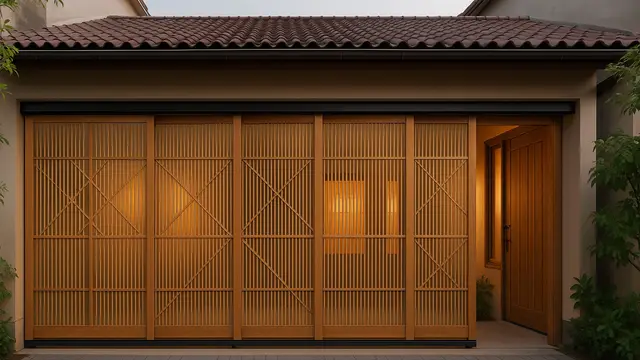 Desain Pagar Bambu Sederhana Depan Rumah/Ilustrasi gambar AI