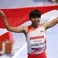 Kabar baik dari gelaran Paralimpiade Paris 2024. Atlet para atletik Indonesia, Saptoyogo Purnomo berhasil meraih medali perak.